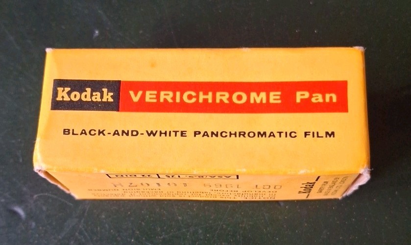 Original Sealed Kodak Verichrome Pan Film VP127 1969 See Photos