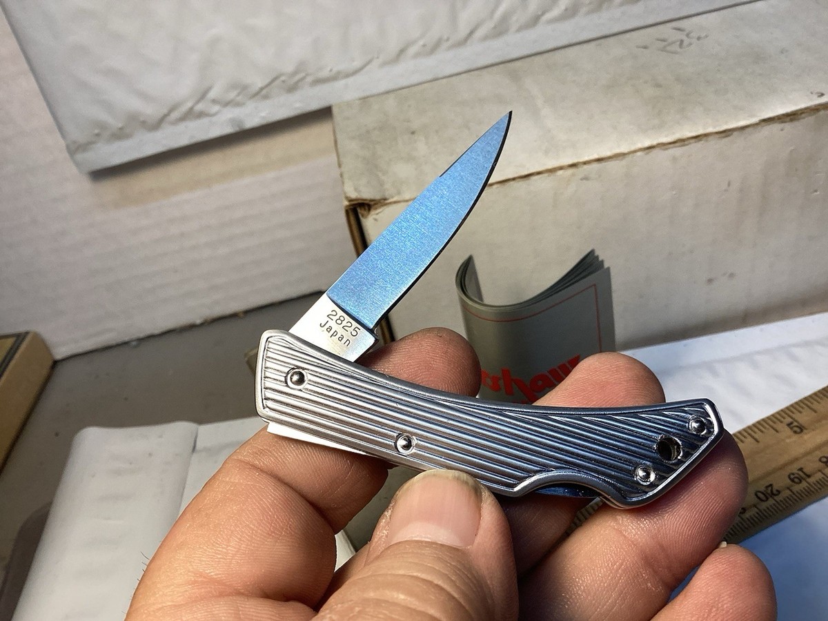 Kershaw Japan 2825 Silver Spur II Pocket Knife NOS in Box W 