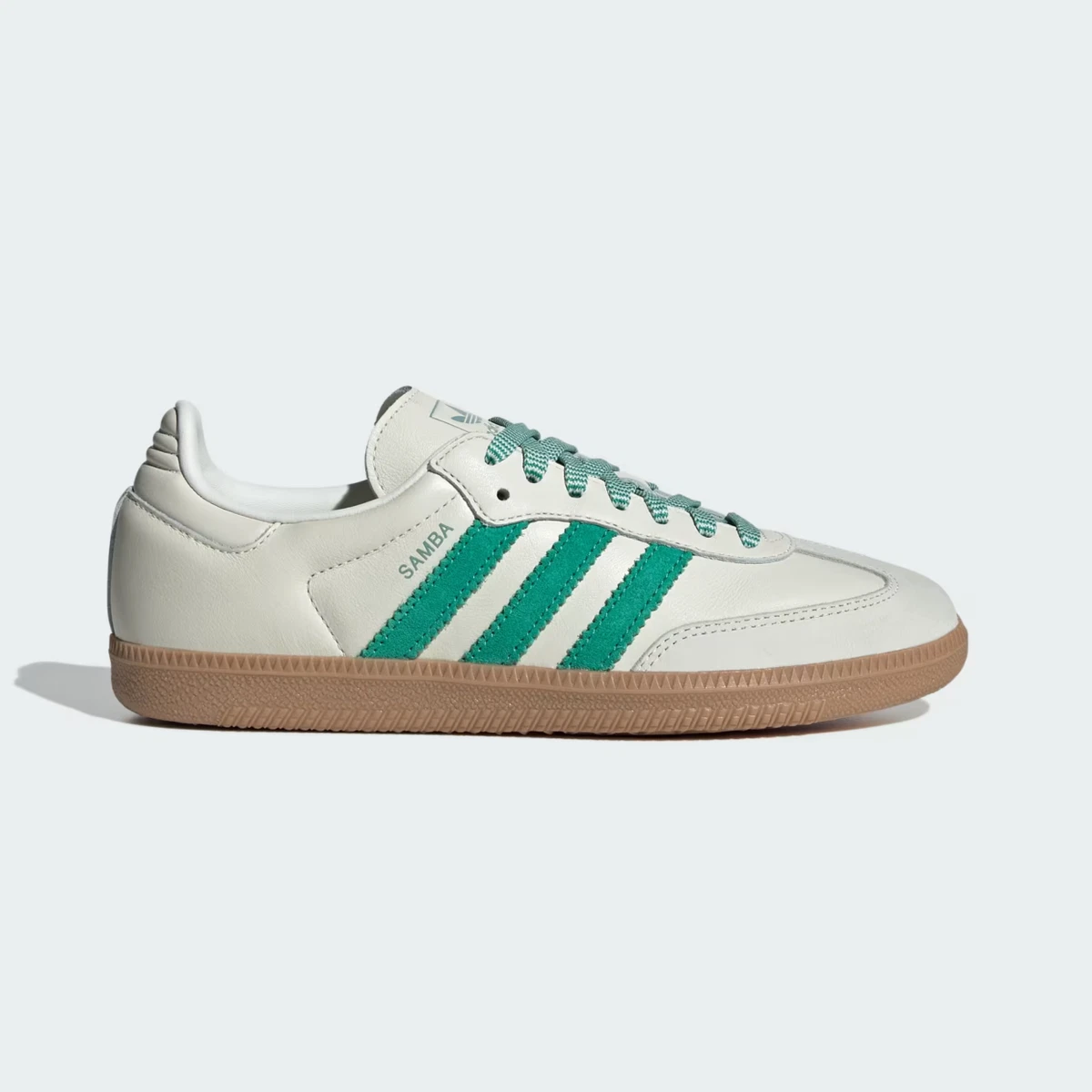 adidas Samba OG Off White Court Green W for sale | eBay