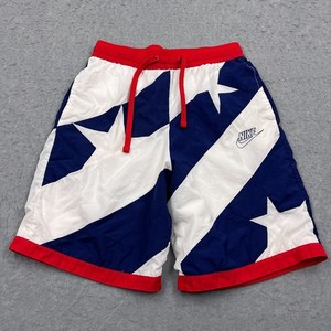 nike red white blue shorts