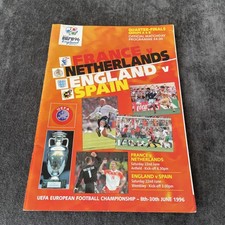 1996 EUROS EURO 96 CHAMPIONSHIP QUARTER FINAL ENGLAND V SPAIN FRANCE NETHERLANDS