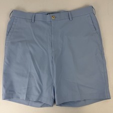 Peter Millar Crown Sport Salem Shorts Men 34 Performance Golf Flat Front ME0EB82