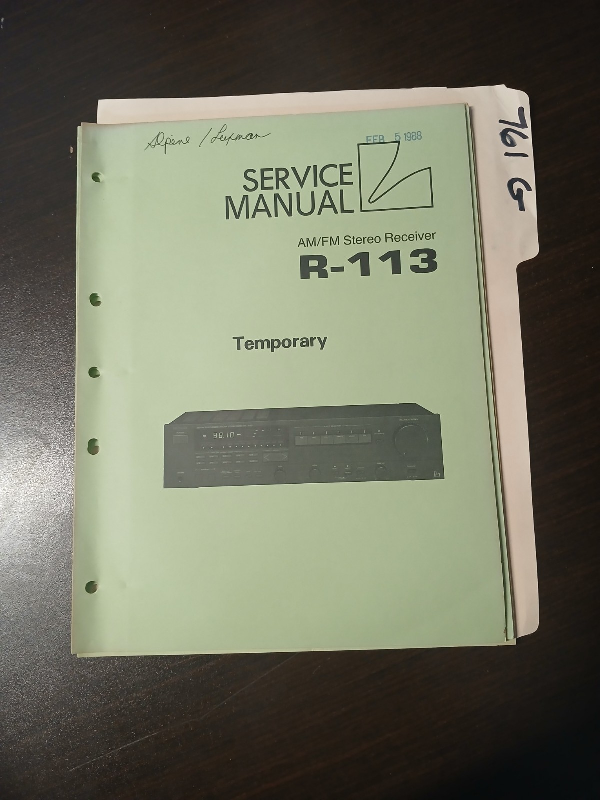 Luxman R-113 vintage audio equipment - eBay listing photo 3