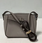 Kate Spade New York - Talia Zip Crossbody Shoulder Bag - Gray Bow