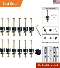 12 PCS Long Trampoline Screws and Bolts, Trampoline Bolts and Nuts, Trampolin...