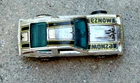 Vintage Hot Wheels Redline Monza 2+2 - Super Chromes - 1974 Hong Kong - Patina'd
