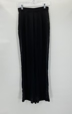 Sheer Black Pants Wide Leg by Pretty Little Thing Women’s Size 4