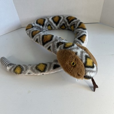 Diamondback Rattlesnake Plush London Zoo 54 ZSL Stuffed Animal Toy Rattle Tip