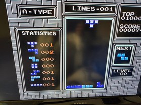 Tetris (Nintendo Entertainment System, 1989) and Slalom