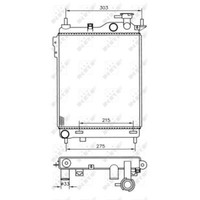 NRF 53359 KüHler MotorküHler WasserküHler MotorküHlung