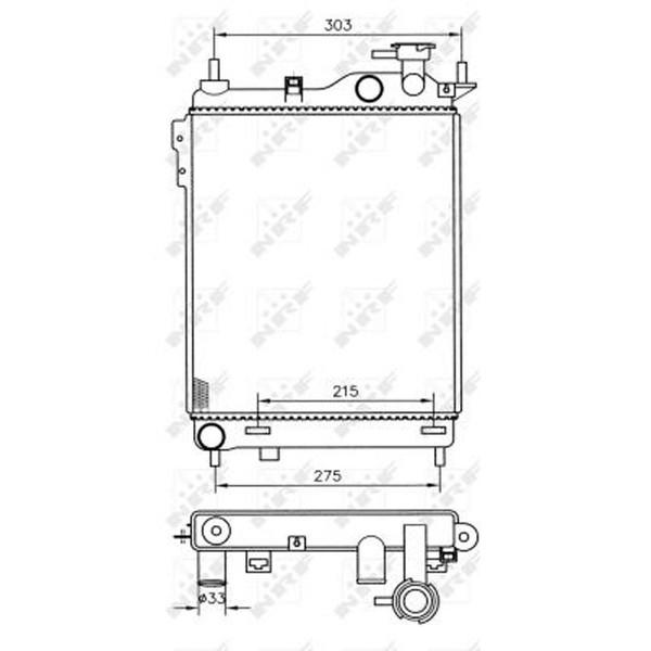 NRF 53359 KüHler MotorküHler WasserküHler MotorküHlung-image