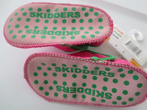NEW Toddler 12-18 or 18-24 Month SKIDDER Neoprene Strawberry Pink Water SwimShoe - Picture 2 of 2