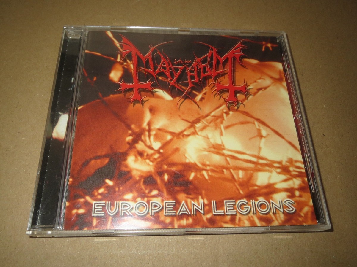 MAYHEM -EUROPEAN LEGIONS- AWESOME RARE CLASSIC CD ALBUM BATHORY 