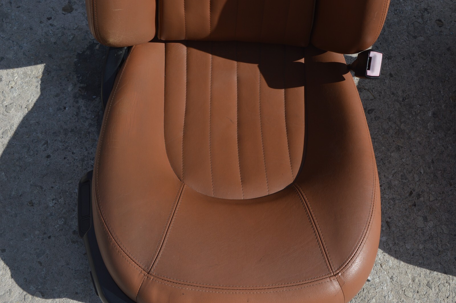 2004 M138 MASERATI GT FRONT & REAR LEFT & RIGHT SEAT SEATS SET CUSHION BROWN