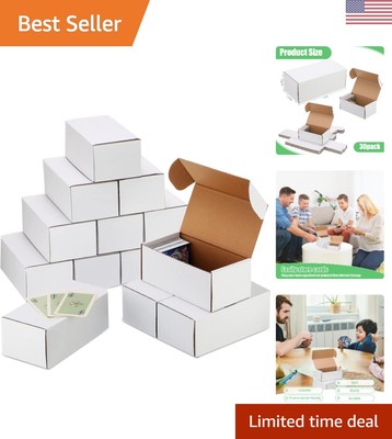 Large Capacity Trading Card Storage Box - Holds 400 Count - Cardboard Material
