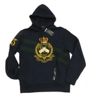 Polo Ralph Lauren Big & Tall Men's Navy Crest Double Knit Pullover Hoodie