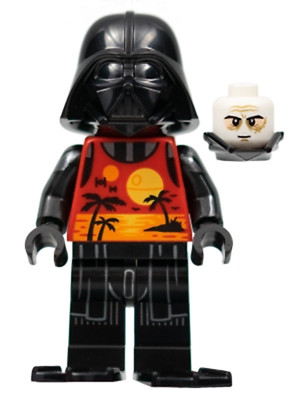 LEGO sw1239   Mini Figur  Darth Vader Summer Outfit   STAR WARS