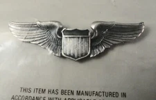 Vintage Military Insignia Pin - Original AAFES Pck. # I-21 Pilot