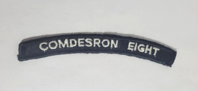 US Navy COMDESRON EIGHT  Destroyer Squadron Eight Segment Patch