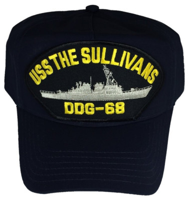 USS THE SULLIVANS DDG-68 HAT NAVY SHIP ARLEIGH BURKE CLASS DESTROYER WE STICK TO