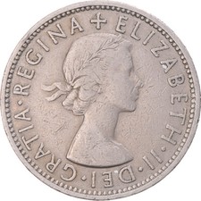 #1357192 Coin, Great Britain, Florin, Two Shillings, 1954