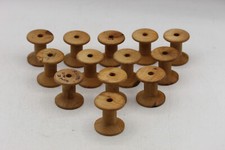 spoletta bobina rocchetto legno vintage cucito filo macchina da cucire filato