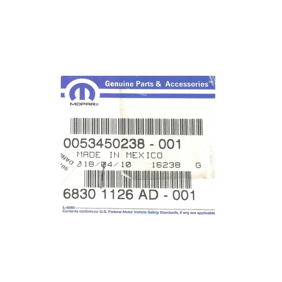 2017 RAM 3500 INSTRUMENT PANEL DASH WIRING HARNESS OEM NEW MOPAR 68301126AD Foto 3 de 3