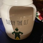Rae Dunn Buddy The Elf Canister Ceramic Cookie Jar With Lid Chubby — photo 2
