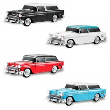 Chevrolet Nomad Wagon Bluetooth Portable Speaker w/ LED Light USB/AUX/FM Radio