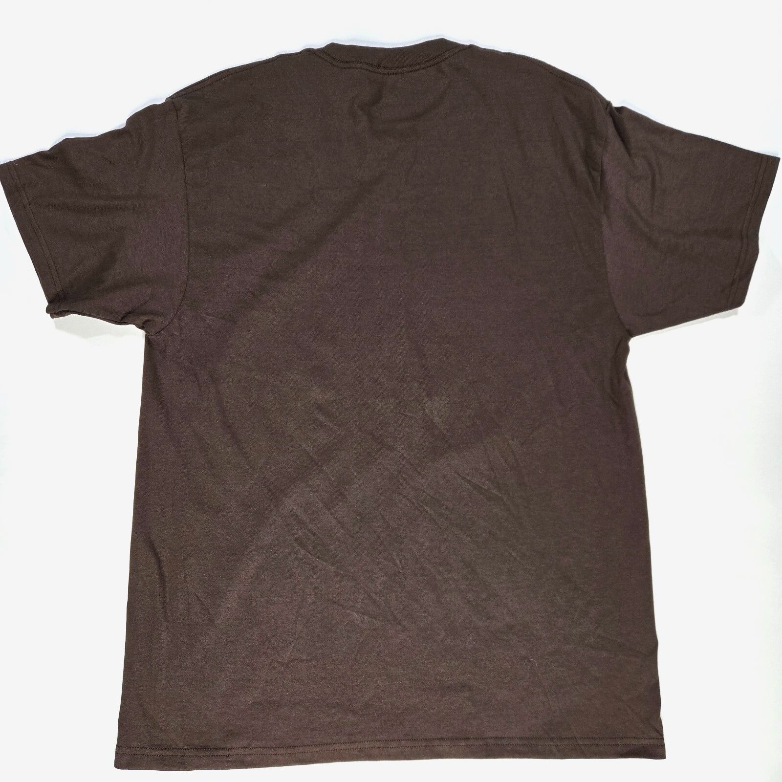 FILA Death Row Records DPG Maglietta Ufficiale Uomo Large Nuova Senza Etichetta Marrone