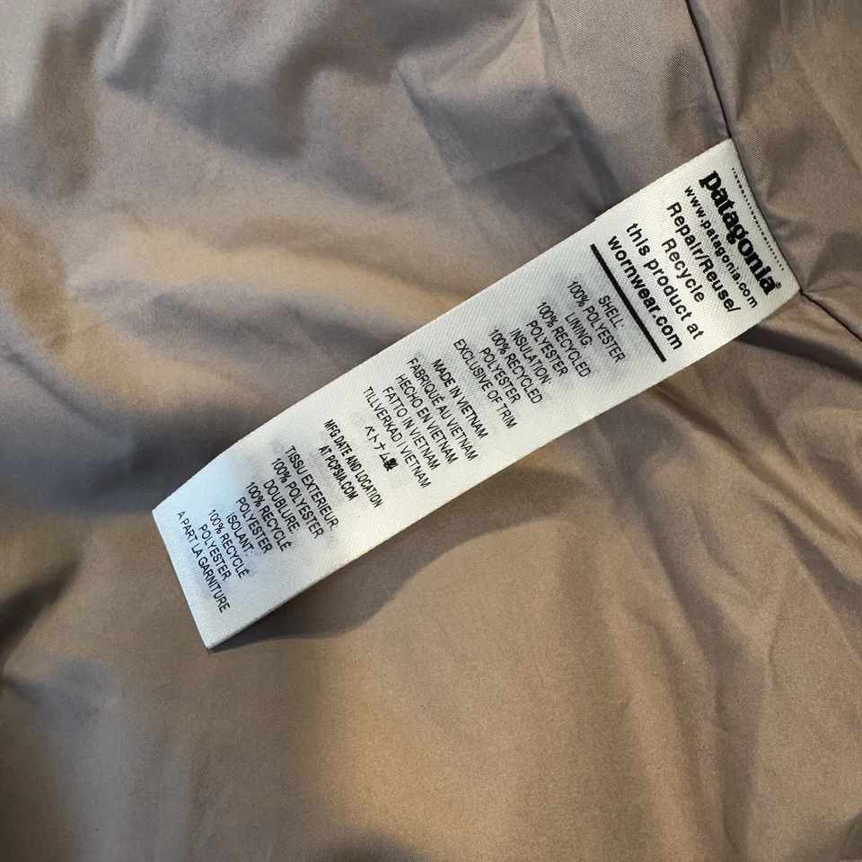 Patagonia Lost Canyon Oversized Insulated Vest Womens Small Stingray Mauve - Image 4 of 4