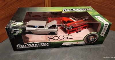 2 PACK RC2 CHEVY  NOMAD  FULL THROTTLE HARDCORE HORSEPOWER FOOSE 1:64 DIE-CASTS