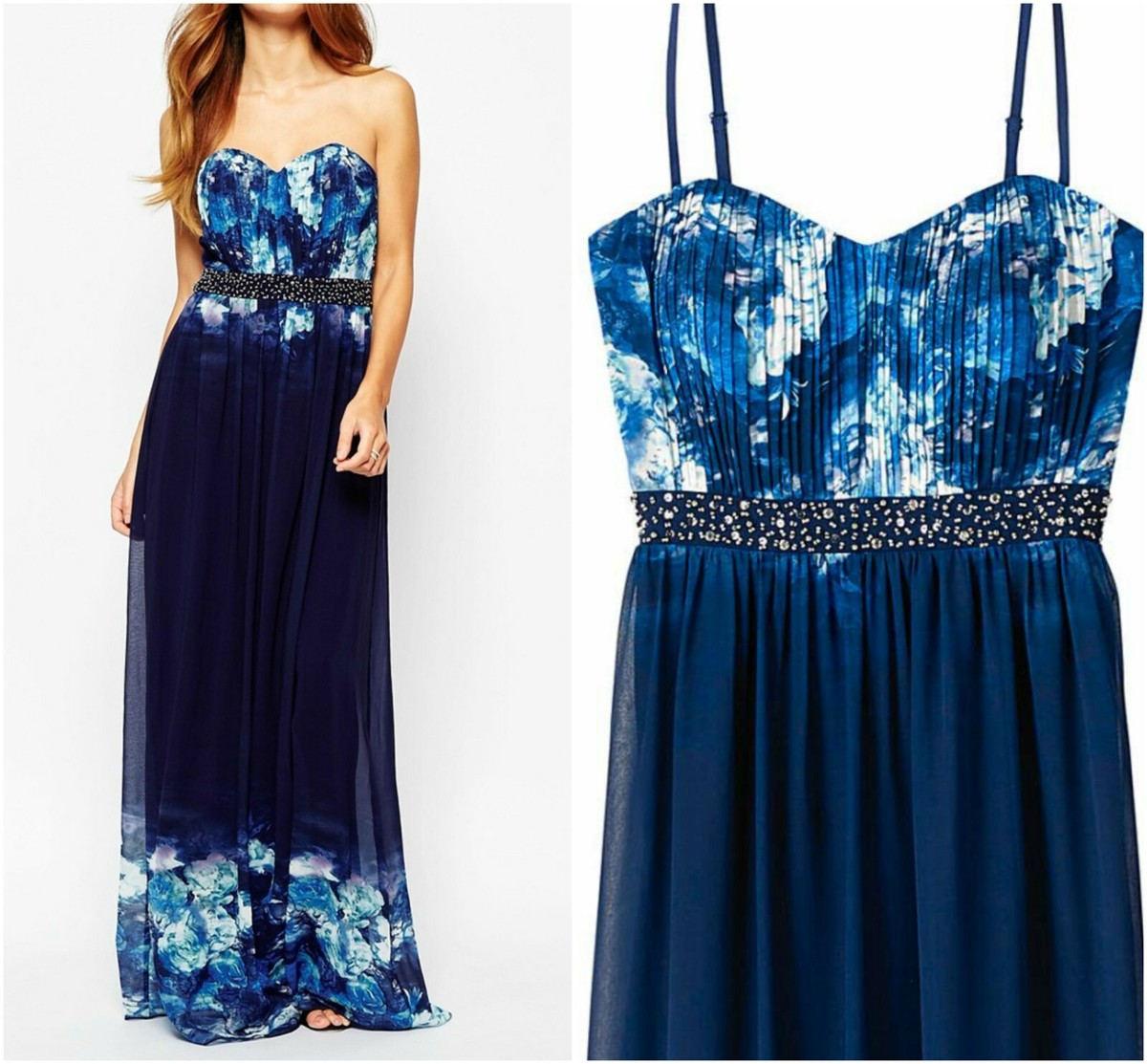 Bridesmaid Dress Little Mistress Two Tone Dress Little Mistress