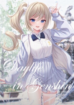 Daylife in Genshin Genshin Impact Art Book BAE.C Somnium A4/20P Doujinshi C101