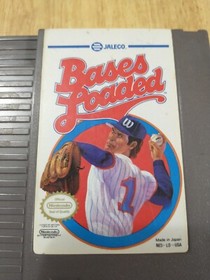 NES Jaleco Bases Loaded - Authentic Nintendo - Tested & Works - Cartridge Only