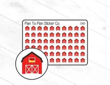 2583~~Barn Planner Stickers.