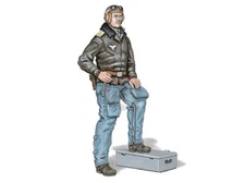 Plus Model 1/48 Me 262 Schwalbe German Pilot WWII Standing Hand on Waist AL4096