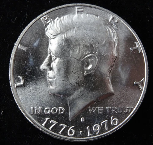 1976-S Kennedy Half Dollar Silver BU Uncirculated 50C 40% SIlver US Coin