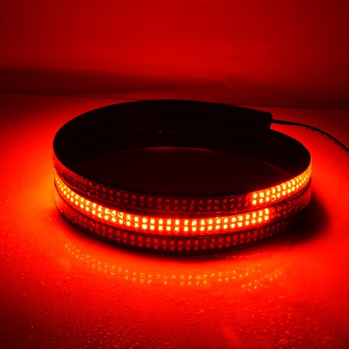 2x 70 pulgadas doble fila de luces estroboscópicas para camión tira LED luces de emergencia para estribo - Imagen 16 de 23