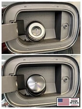 Jeep gas cap dust, dirt & water cover 2014-2023 Jeep Compass, fuel filler cover