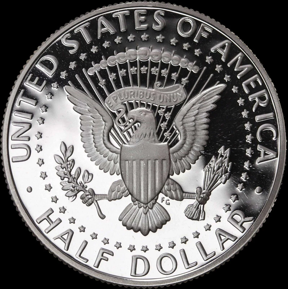 2012 S Kennedy Half Dollar 90% SILVER Gem Deep Cameo PROOF Beautiful Coin US - Image 2 of 3