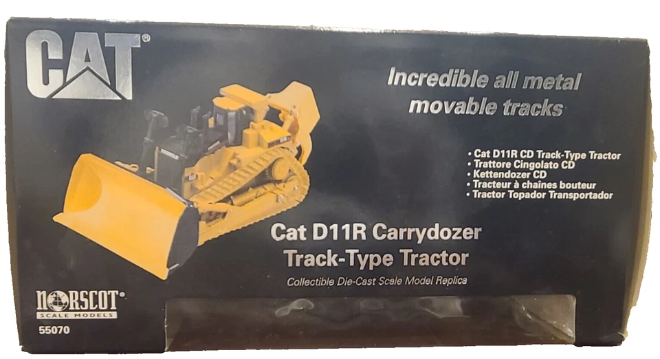 NIB Norscot Caterpillar   CAT D11R Track Type Tractor In Original Box - Image 2 of 4