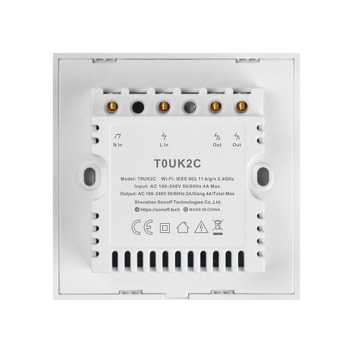 Sonoff Smart Switch Home WiFi Touch Wall Panel For Amazon Alexa Google 1/2/3Gang - Picture 16 of 36
