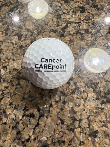 LOGO PELOTA DE GOLF - ORIGINAL PUNTO DE CUIDADO DEL CÁNCER - CINTAS DE COLORES LOGO!!️ - Imagen 2 de 2