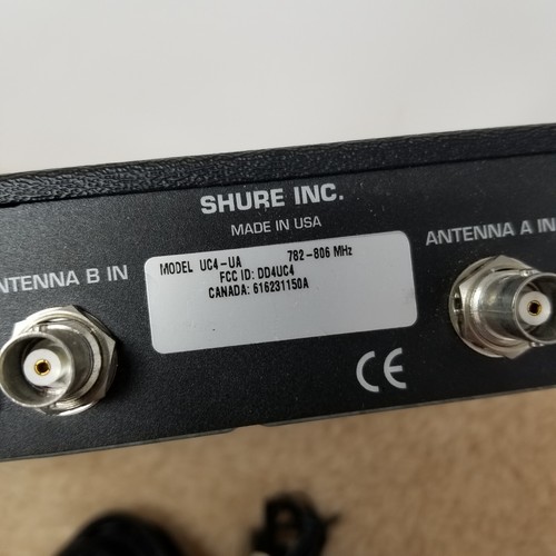 Shure UC4-UA Wireless System - UC2-UA Mic & UC1-UA Bodypack & WL183 Mic + MORE - Picture 11 of 13