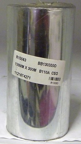 B110A CSO 130mm x 300m Wax Resin 