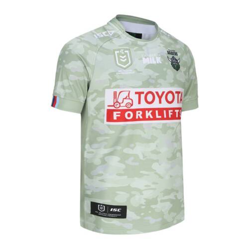 Canberra Raiders Anzac Round Jersey Sizes Small - 5XL, Kids 12 - 14 NRL ISC 24 - Picture 7 of 7