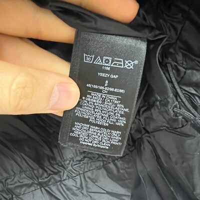 Yeezy Gap Engineered By Balenciaga T-Cut Puffer Parka Black Yeezy Gap Engineered By Balenciaga T-Cut Puffer Parka Black