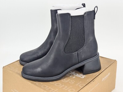 Scholls Womens Redux Booties Black Comfort Zip Up Ankle Bootie