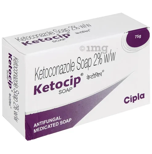 5 X Keto cip Antifungal Soap 75grams each Treats Fungal Infection Of the Skin - Picture 5 of 5
